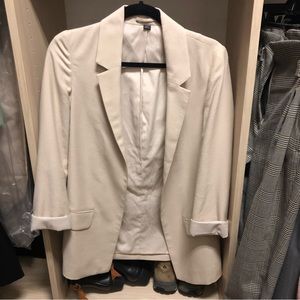 AllSaints Aleida blazer in Stone